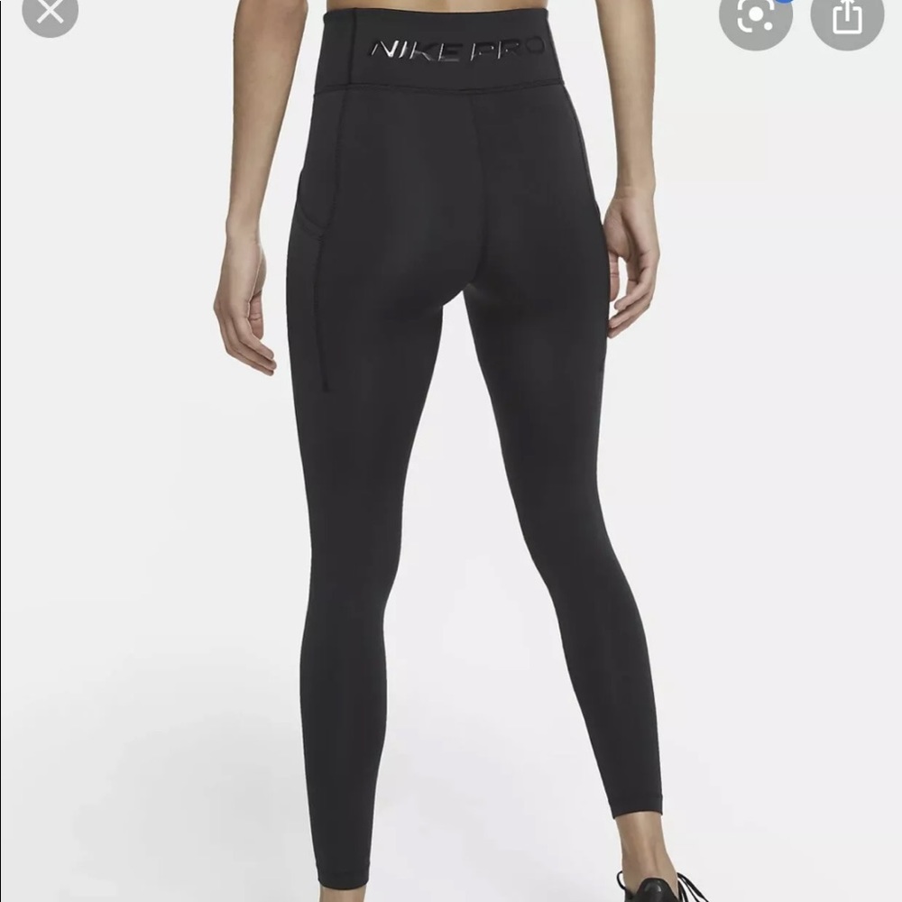 Nike Pro Luxe Mid Rise Full Length Leggins